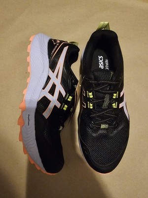 Asics Gel Sonoma 7 Womens Running Shoes Off Road Hiking Trainer Black Sz 7.5