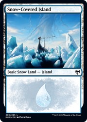 Snow-Covered Island (278) - Foil - Kaldheim