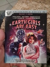 Earth Girls Are Easy (Vestron Video Collector's Series,Blu-ray, 1989) Rare Seale