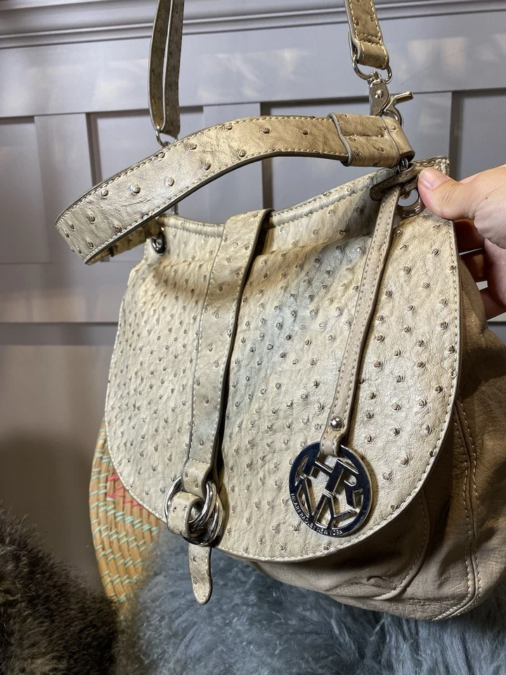 Hilary Radley New York Cream Designer Women's Bag Manmade Leather Crossbody - Image 3 of 4