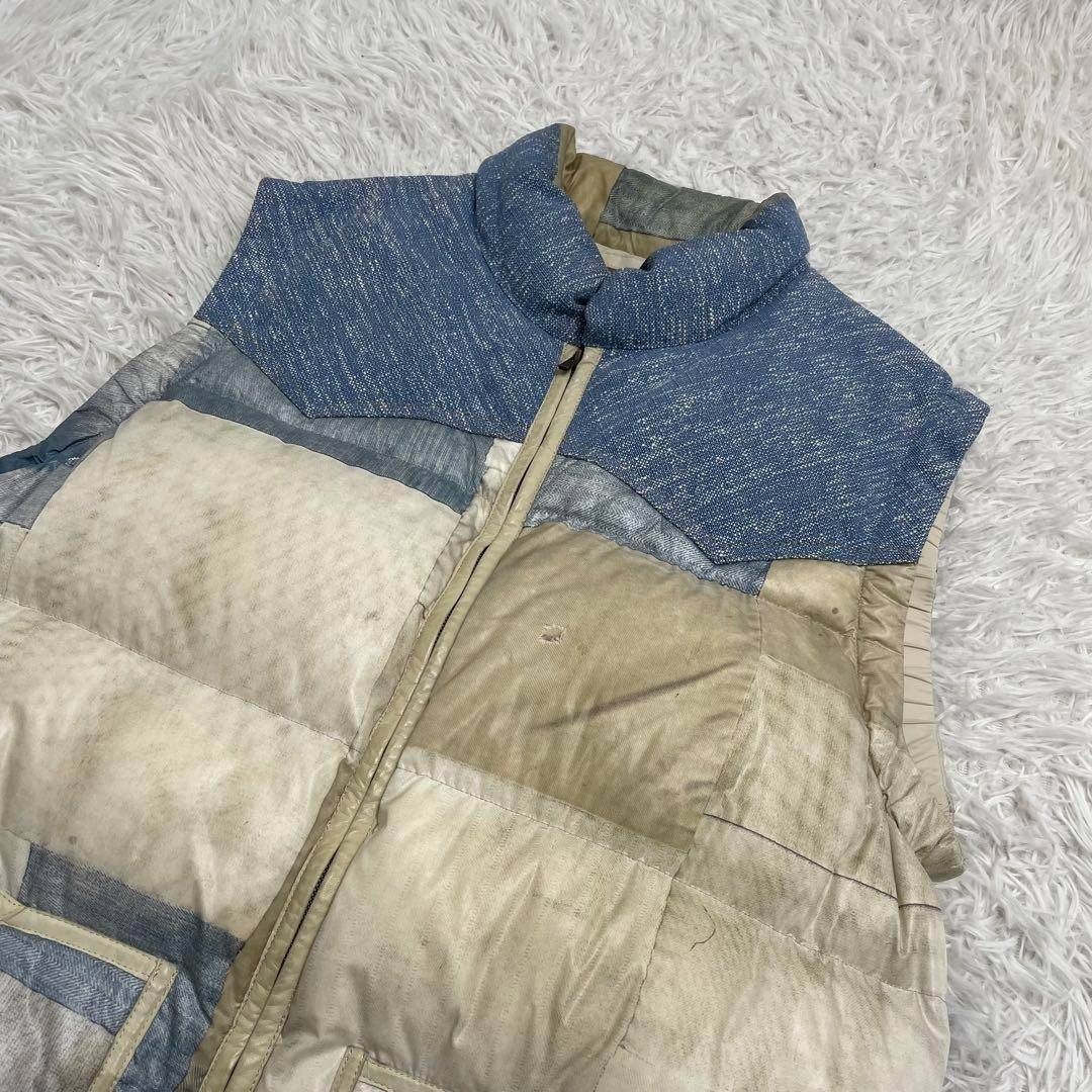 Visvim Men Jacket Size 4 Kofu Patchwork Down Vest… - image 4