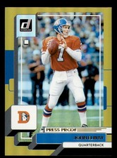 2022 Donruss Football Press Proof Premium Set Break Front & Back Scans #201-400