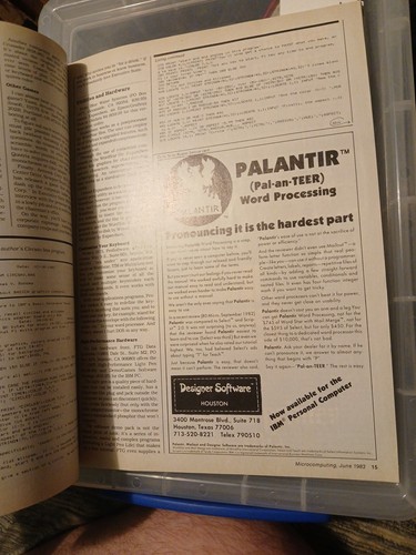 1983 JUNE MICROCOMPUTING MAGAZINE - BANKERS PUT THEIR MONEY IN MICROS - Picture 11 of 14