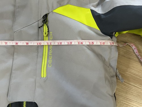 $180 Obermeyer Gage Insulated Jacket Ski Coat Gray Warm Kids' 8 - Picture 4 of 11