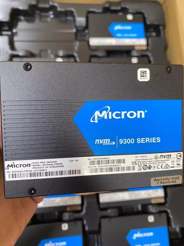 Micron 9300 PRO 3.84TB SSD 2.5" U.2 PCIe 3.0x4 NVMe MTFDHAL3T8TDP-1AT1ZABYY - Picture 2 of 3