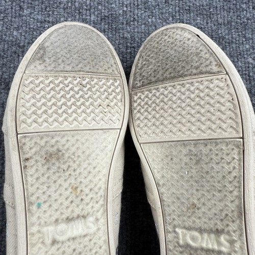 TOMS Classic Slip-On Natural Farmers Market Fruit & Veggies Embroidery - Size 7 - Picture 19 of 20