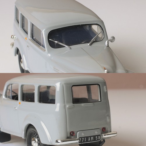 IXO Renault Juvaquatre Dauphinoise 1955, 1/43 Scale, Grey Diecast Model Car - Picture 11 of 24
