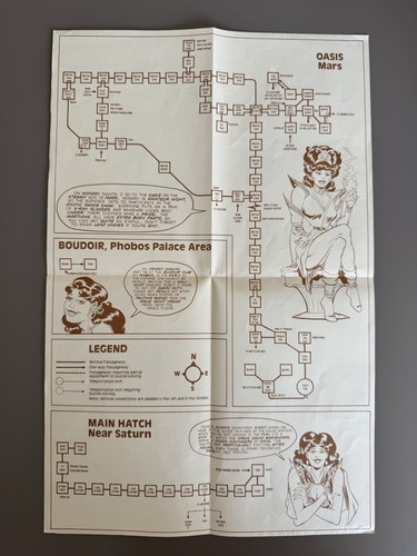 Jeu Leather Goddesses Of Phobos Amstrad CPC 6128 Disk / PCW Infocom - Photo 12/24