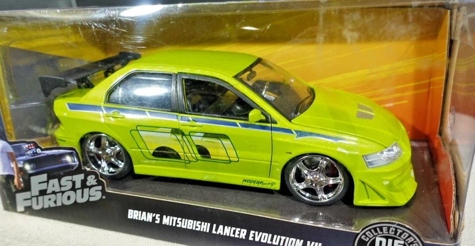Jada Toys Fast & Furious Brian's Mitsubishi Lancer Evolution 1/24 Foto 3 de 3