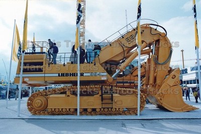 LKW Foto Liebherr 994 Litronic Mobile excavator gelb #p8uz