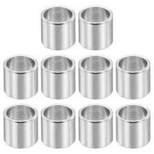 12Pcs M8 Stainless Steel Spacers Metal Spacer 8mm ID x 10mm OD x 10mm L
