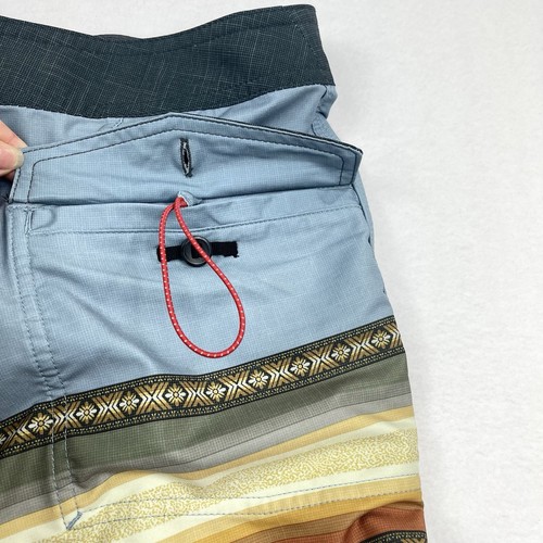Quiksilver Men’s Size 38 Highline Surfsilk Boardshorts 8” Inseam Swim Surf - Picture 6 of 11
