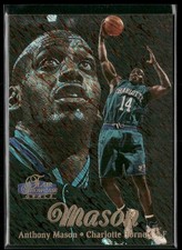 1997-98 Flair Showcase ROW 1 #53 Anthony Mason Charlotte Hornets