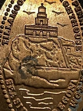 Tillamook Lighthouse Zc Elongated Penny #121714