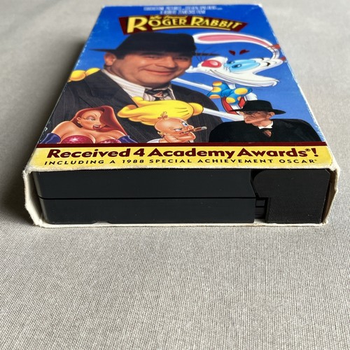 Who Framed Roger Rabbit (VHS 1988) Live-Action Animation Comedy Robert Zemeckis - Picture 7 of 10