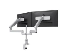 ESI Kata Dual Monitor Arm with Sliders KATA2-MS-DC-SLV & NEW & FREE SHIPPING