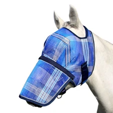 Kensington Signature Fly Mask w/Removable Nose (XL-Lrg.Horse, 181 - Kentucky