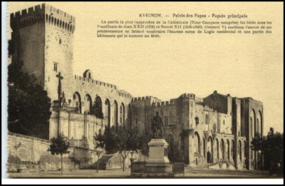 AVIGNON Provence-Alpes-Côte d Azur ~1920 Palais Papes