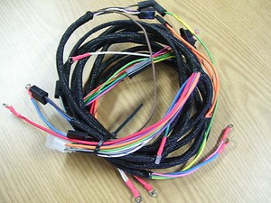 Farmall 656 Diesel w/Generator Front & Rear Main Wiring ... farmall 656 wiring harness 