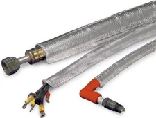 DEI Heat Protection Sheath Aluminized Sleeving 1/2" x 36" Wire & Hose 010418