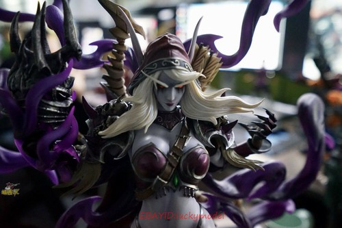 Windseeker WD World of Warcraft Sylvanas Windrunner 1/4 Statue In Stock NEW - Picture 7 of 11