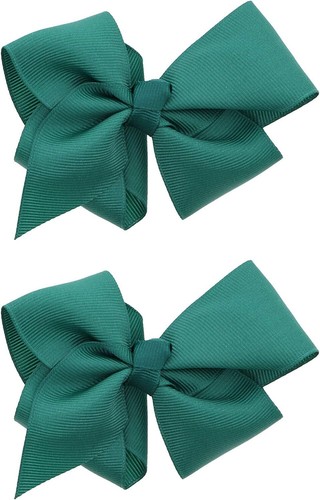 3- inch Grosgrain Bow for Little Girls - Set of 2 - Picture 24 of 39