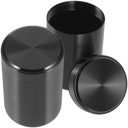 2 Pcs Mini-Teedose Reisen Luftdichtes Teekanister Runder Behälter - Picture 10 of 12