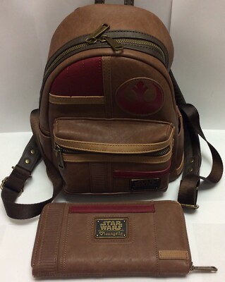 NWT Star Wars Loungefly Finn Last Jedi Backpack NWT Star Wars Loungefly Finn Last Jedi Backpack main image 2