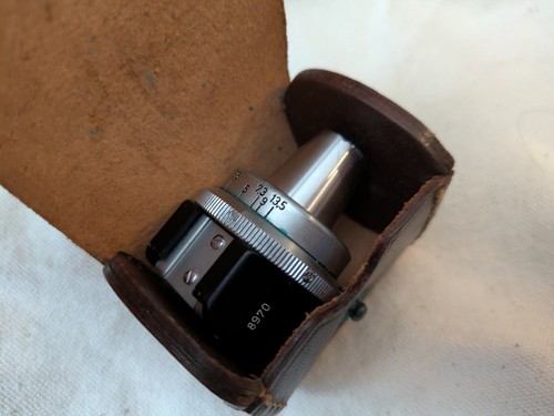 Leica Lyra Shaped Imarect 35-135MM Universal Viewfinder #0468 Case - Picture 15 of 15