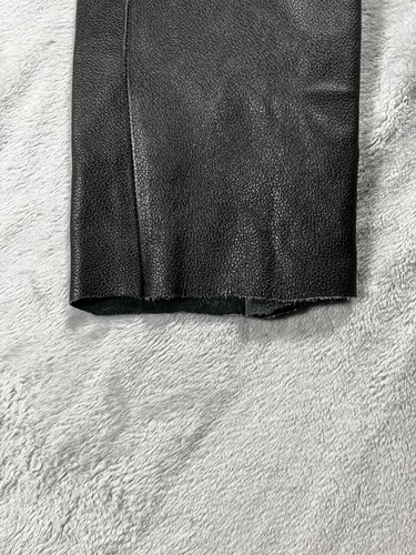 Real Leather Moto Biker Racing Pants Opium y2k Men’s 32 Size - Picture 6 of 12