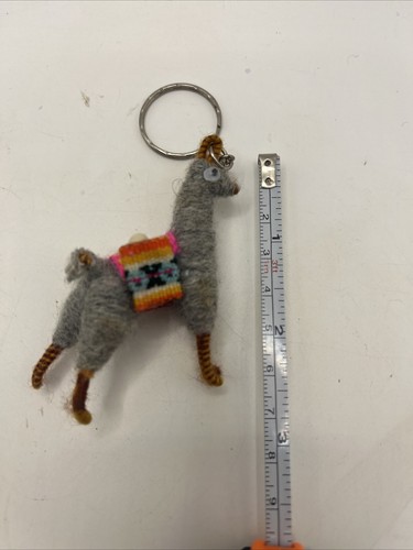 Schlüsselanhänger Peruanisches Alpaka/Lama Handarbeit - Bild 5 von 5