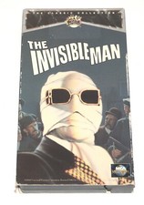 The Invisible Man The Classic Collection VHS with Cardboard Sleeve (1991)