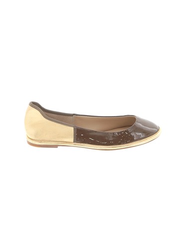 Diane von Furstenberg Women Brown Flats US 6