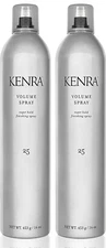 Kenra Volume Spray #25 Super Hold Finishing Spray 16 oz (Pack of 2)