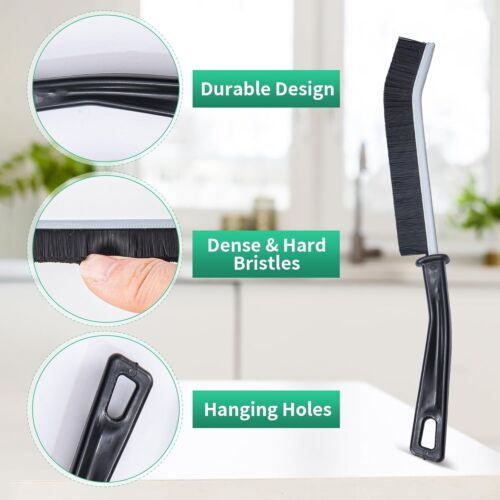 Prelady - 6-Pack Hard Bristle Crevice Cleaning Brush, Best Tool for Cleaning - Picture 4 of 4