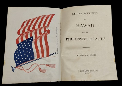 1901 Book LITTLE JOURNEYS to Hawaii and the Philippines by Marion M George - Picture 4 of 7