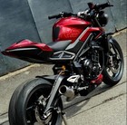 For Triumph Street Triple 765 R 765RS 2017-2024 Black Tank Pads Tank Protection