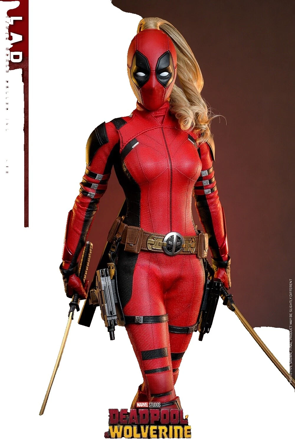 Figuras de acción Hot Toys Deadpool y accesorios