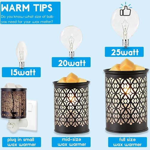 (6 Packs)Scentsy Light Bulbs for Warmer - 25 Watt Bulb for Full Size Wax Melt - Picture 10 of 16