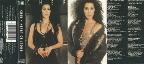 CHER HEART OF STONE CASSETTE ALBUM BONNIE TYLER BOLTON POP ROCK 2ND COVER VERSIO - Picture 8 of 10