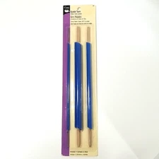 Dritz Quick Turn Fabric Tube Turners 796 Set Of 3 Sewing Tool 2006 Crafts New