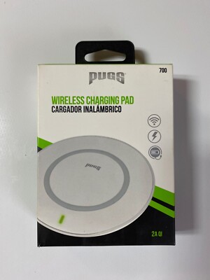 Wireless Qi Charger Universal Charging Pad Micro USB Cable iPhone Samsung White