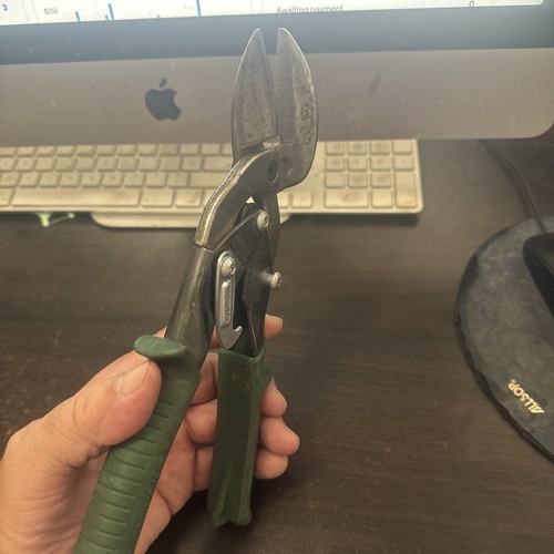 10" RIGHT CUT AVIATION SNIP TIN SNIP SHEAR - Picture 4 of 4