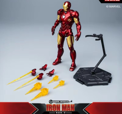 Marvel Avengers Iron Man Mark 4 MK4 Ironman Cool Toy Action