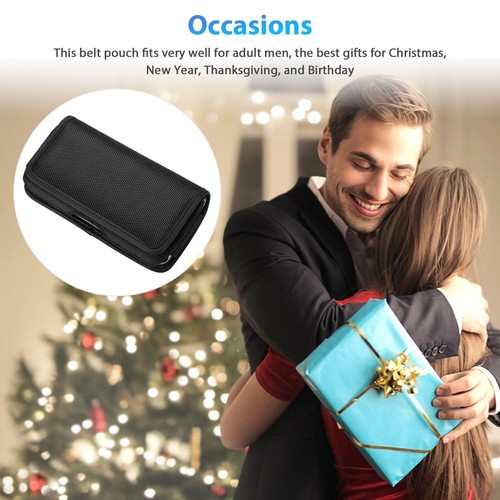 Funda de transporte con clip para cinturón de nailon para Samsung Galaxy A06 A16 A15 A35 - Imagen 11 de 11