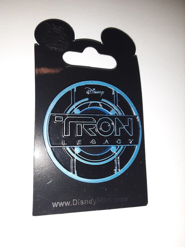 TRON Legacy IDENTITY DISC LOGO 2010 PIN Disneyland Park - Picture 3 of 7