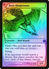 Aven Mindcensor FOIL Future Sight PLD White Uncommon MAGIC MTG CARD ABUGames