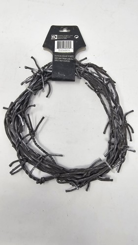 Gothic Collection Wicked Wire Halloween Fake Barbed Wire Special Effects 12 Foot - Picture 4 of 5