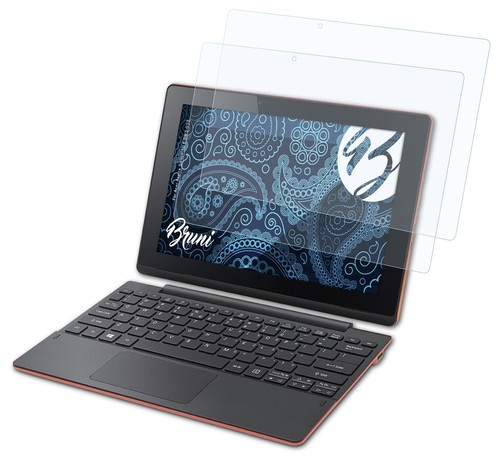 Bruni 2x Protective Film for Acer Aspire Switch 10 E SW3-013 Screen Protector - Picture 3 of 4