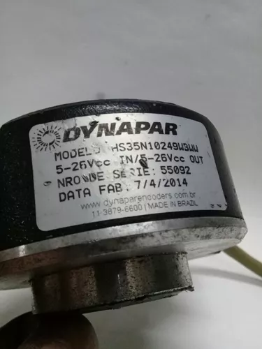 Encoder Dynapar Hs35n10249wbww 5-26vcc Com Stecker Macho - Bild 5 von 8
